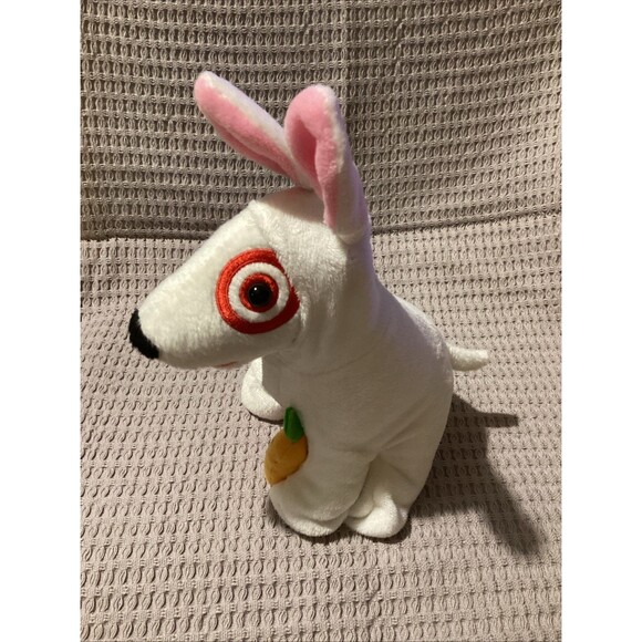 Target Bullseye Plush Dog Easter Bunny Costume Tagged 2009 1 Edition #1711/2500